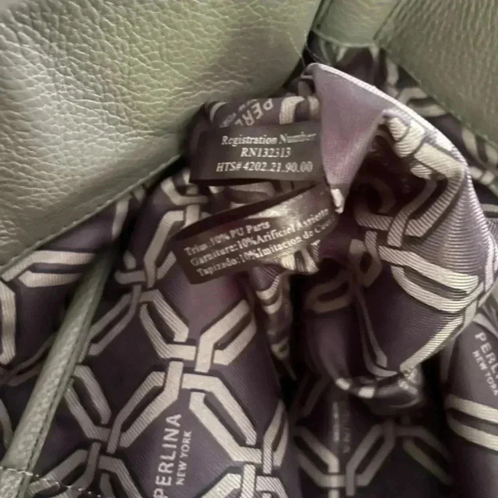 Perlina Leather Purse Three tone leather - Picture 9 of 13